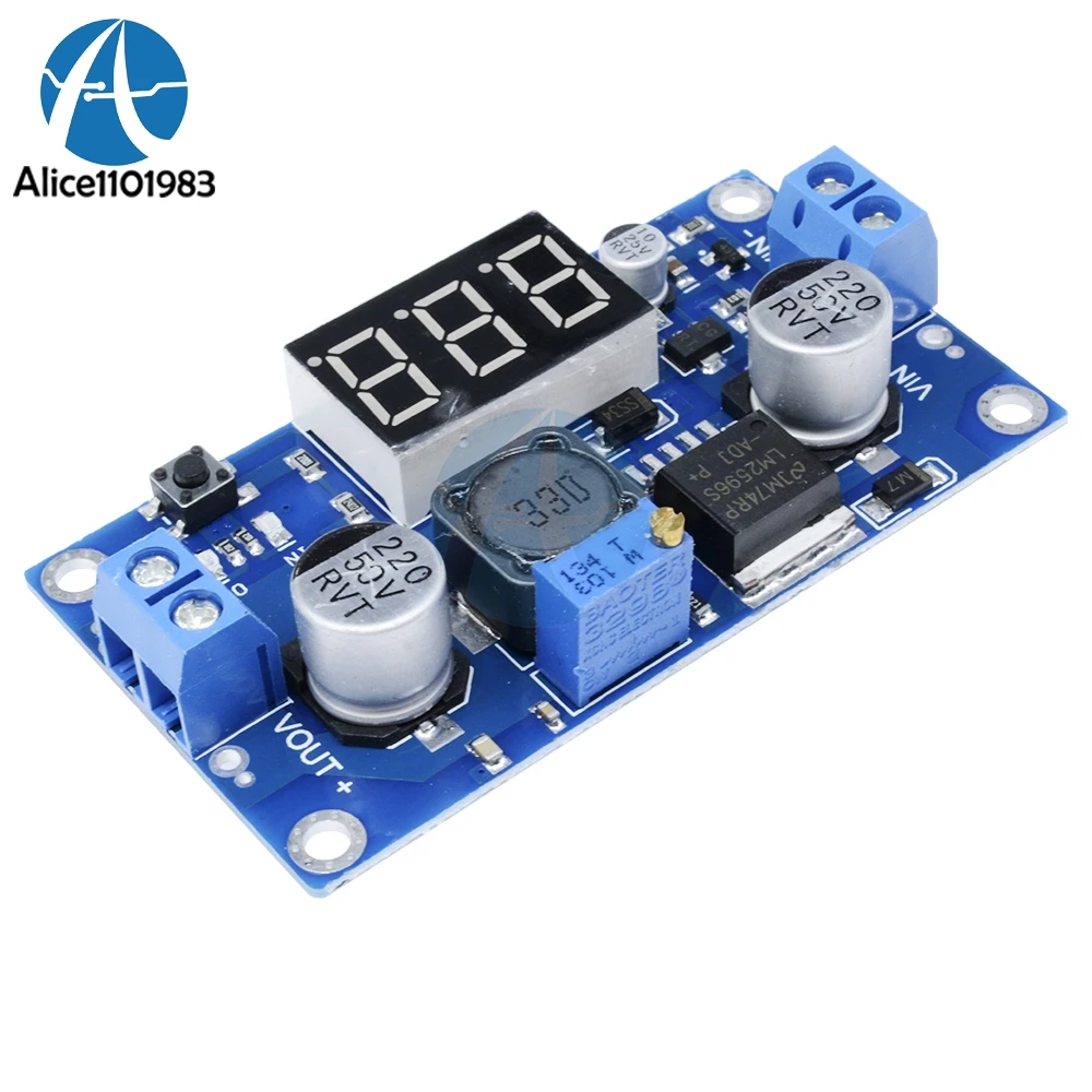 LM2596 DC 4V 40V To 1V 37V Adjustable Step Down Board Power Converter