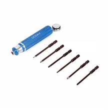 High Quality OCDAY 6 in 1 RC Hard Alloy Screwdriver Set Removal Tools for DJI Phantom 3/4 Toys Wholesale