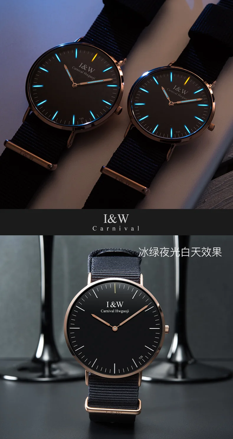 Швейцарские модные повседневные мужские часы с синим Тритием, люксовый бренд, водонепроницаемые мужские часы 30 м, сапфировые нейлоновые часы relogio