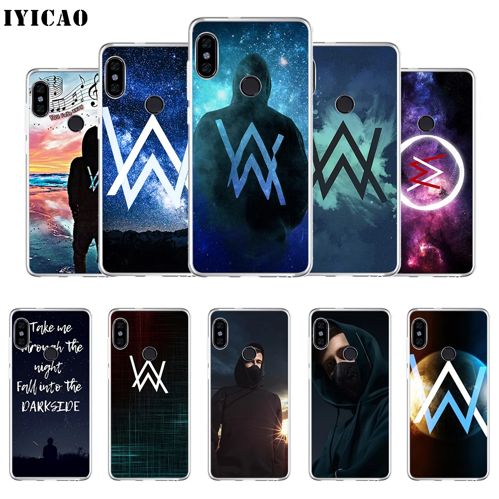 Мягкий силиконовый чехол для телефона IYICAO Alan Walker singer Xiaomi Redmi 4A 5A 6A Note 7 6 5 Pro Plus 4X