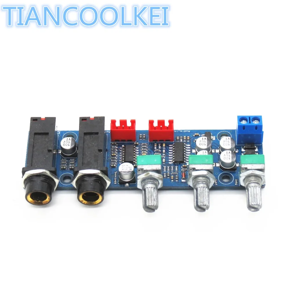 Microphone PT2399 Reverberation Board Digital Amplifier Board with Low