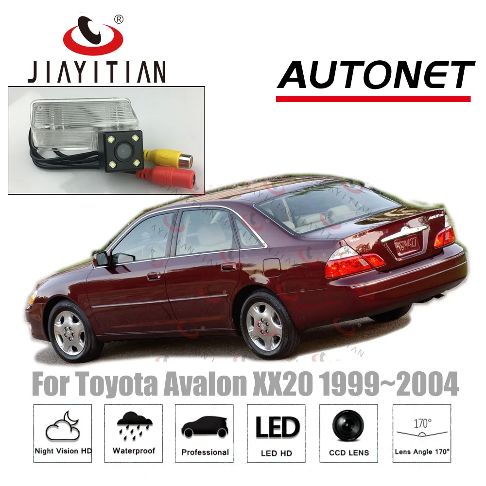 JiaYiTian камера заднего вида для Toyota Avalon XX20 1999~ 2004 CCD/ночное видение камера заднего вида камера номерного знака