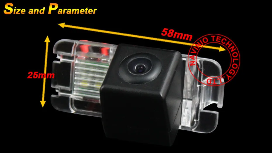 CCD автомобиль трек камера заднего траектории для Ford Mondeo chia-х carnivai S-MAX обратно обратного NTSC водонепроницаемый