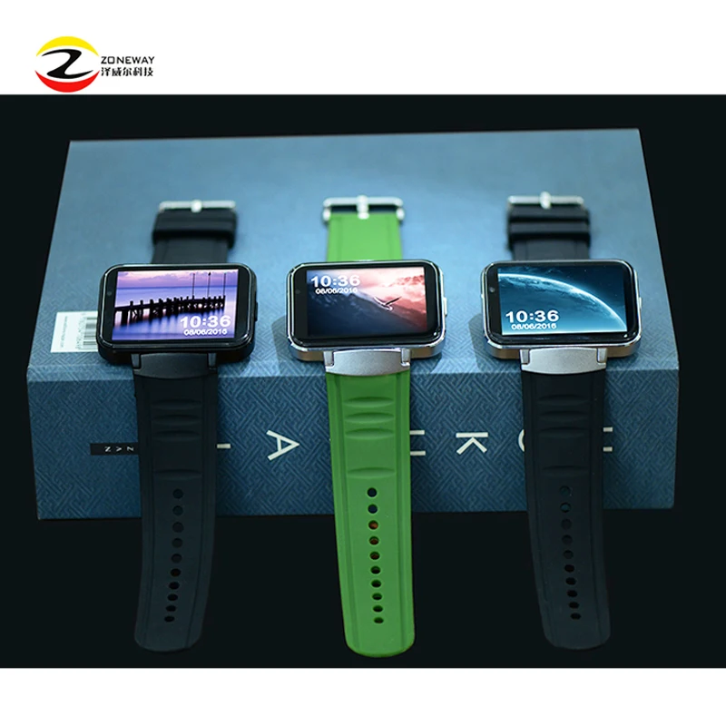  DM98 Smart watch MTK6572 Dual core 2.2 inch HD IPS LCD Screen 900mAh Battery 512MB Ram 4GB Rom Andr