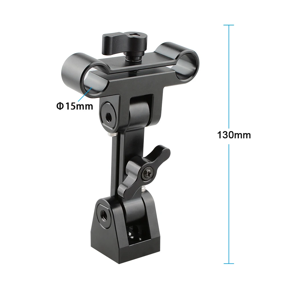 CAMVATE Adjustable Monitor Support With 15mm Rod System (4)