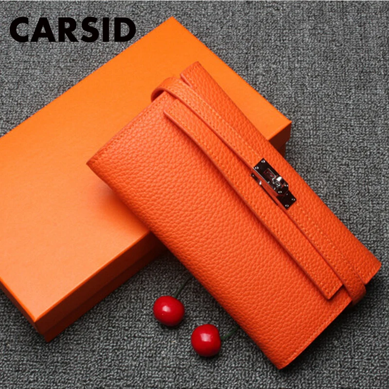  Super Gift !! Luxury Women Designer Wallet High Quality Famous Brand Woman Wallets Genuine Leather Ladies Purses 
