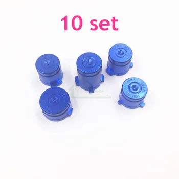 

10 set for Xbox One Controller Bullet Button Aluminium Alloy Metal material 9mm ABXY buttons kit replacement for Xboxone