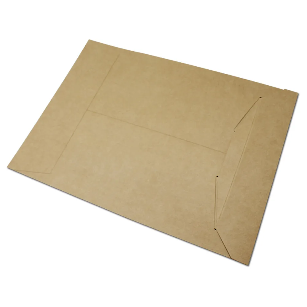 Kraft Paper Brown Standard Card Letter Storage Pouch For File/Document Holder Package Bag Office