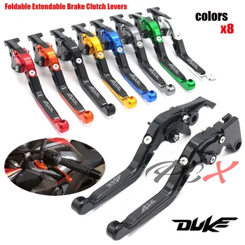 

Suitable for KTM 690 DUKE 690DUKE 2008 2009 2010 2011 CNC billet aluminum alloy adjustable folding telescopic brake clutch lever