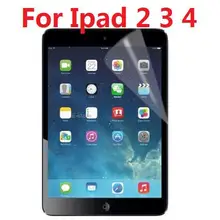 Высокая четкость всего тела передняя защита экрана для IPad 2, 3, 4+ розничная посылка