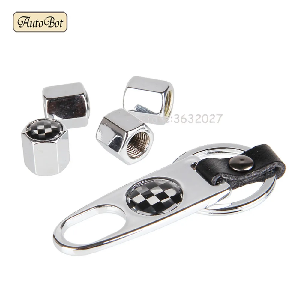 

For F1 Racing Logo Ferrari Renault Honda Toyota BMW Porsche Alfa Romeo Mercedes Benz Car Wheel Tire Valve Caps Cover Keychain