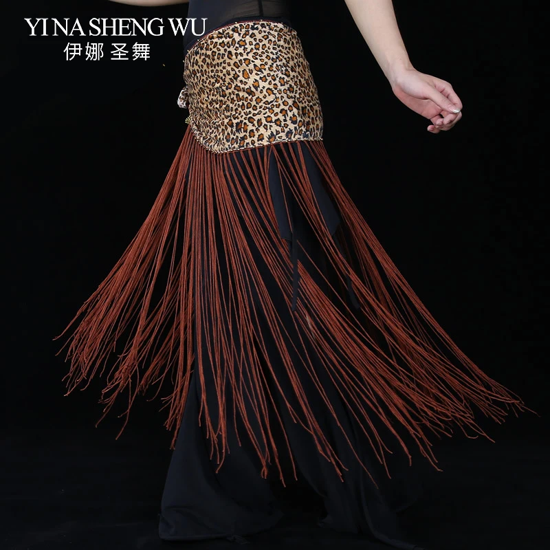 Newest arrivals women tribal tassel belly dance hip belt belly dancing waist scarves for sale