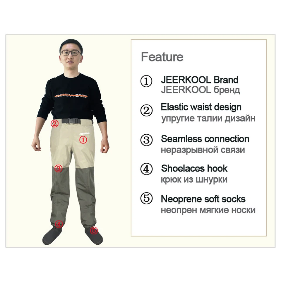 Fly Fishing Wading Shoes & Waist Pants Aqua Sneakers Clothing Set Breathable Upstream Waders Felt Sole Boots Hunting No-slip