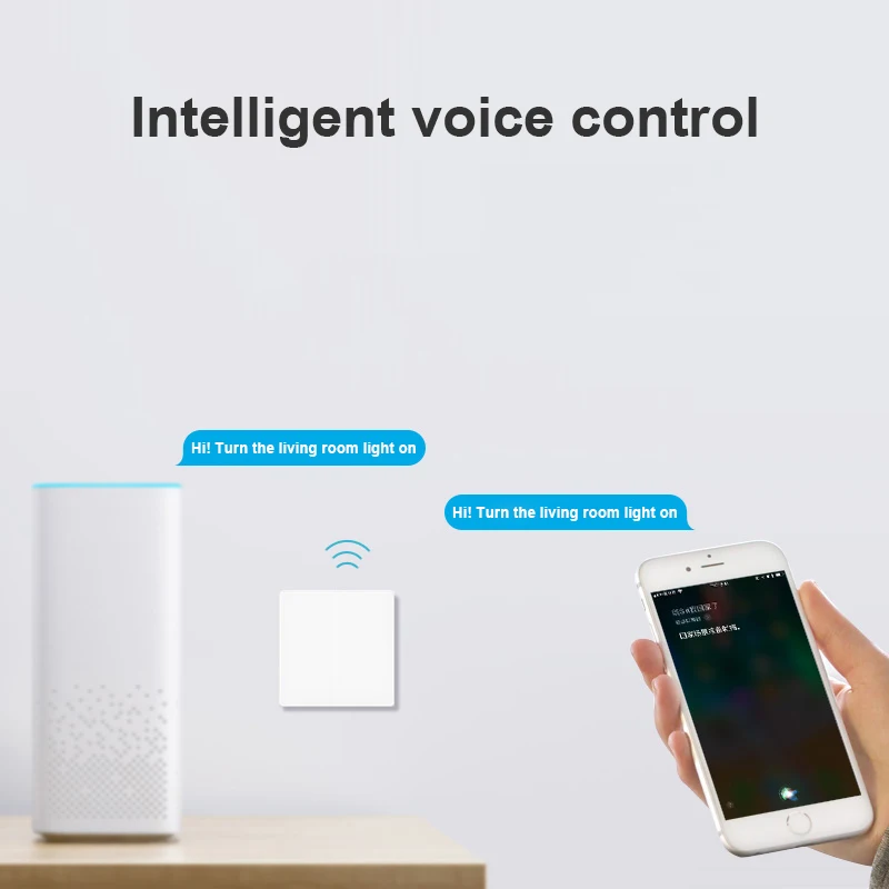 

Smart Light Switch Wall Switch Light Control Anywhere No Hub Required for ZigBee Device LO88