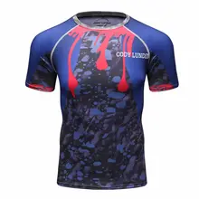 Для Мужчин's Бег футболка Фитнес Новинка; футболки Косплэй с коротким рукавом Майки спортивные бег фитнес спорт Йога