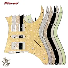 Peças de guitarra personalizadas pleroo-para mij ibanez rg 350 dx guitarra pickguard hsh humbucker captador placa de risco