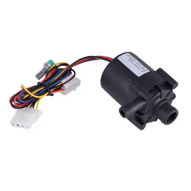 Best Offers Promotion DC 12V 10W Adjustable Water Flow Pump For PC Water Cooling System Computer Components Cooler Water Pump Radiator
