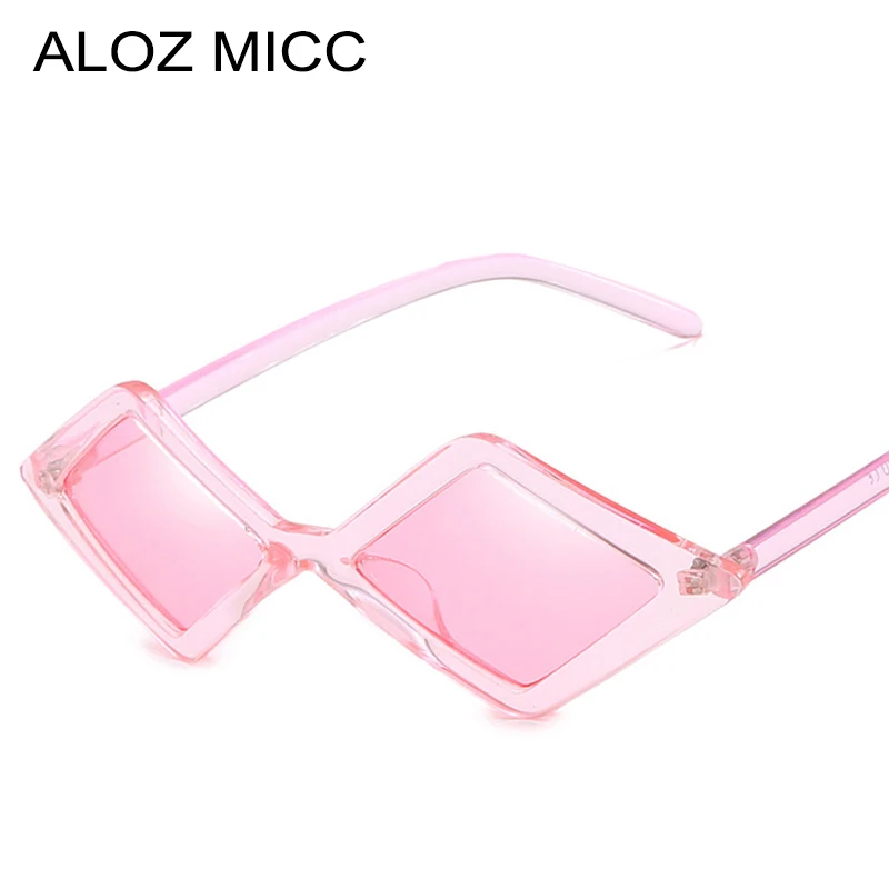 

ALOZ MICC Fashion Triangle Sunglasses Women Brand Designer Small Frame Square Sunglasses For Women Eyeglasses Oculos UV400 Q610