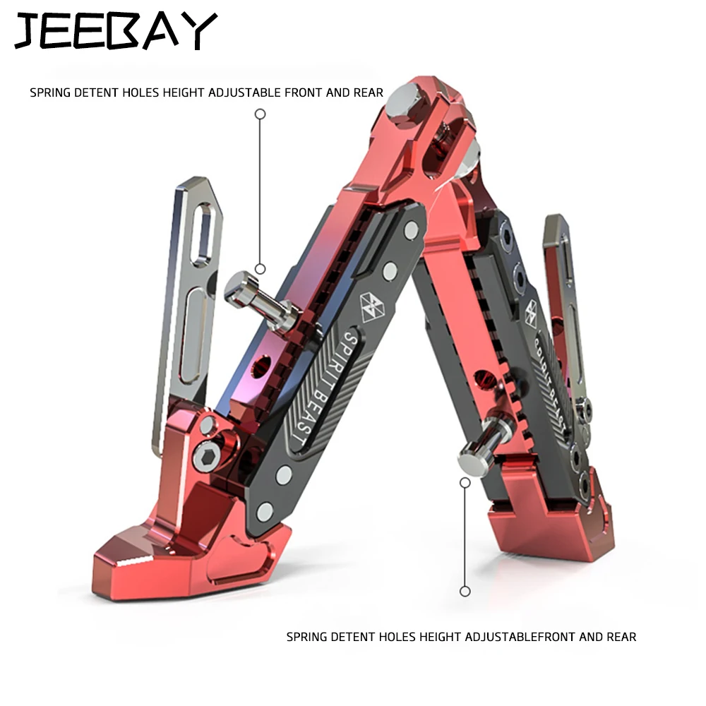 

New Motorcycle parking side foot stands support side frame support modified scooter stand for Motorbike Kickstand accessories
