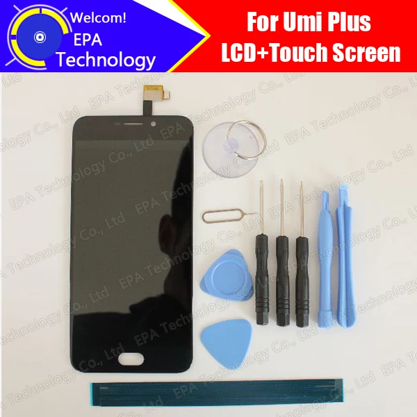 Umi plus LCD Display Touch Screen 100 Original New Tested Digitizer Glass Panel Replacement For plus