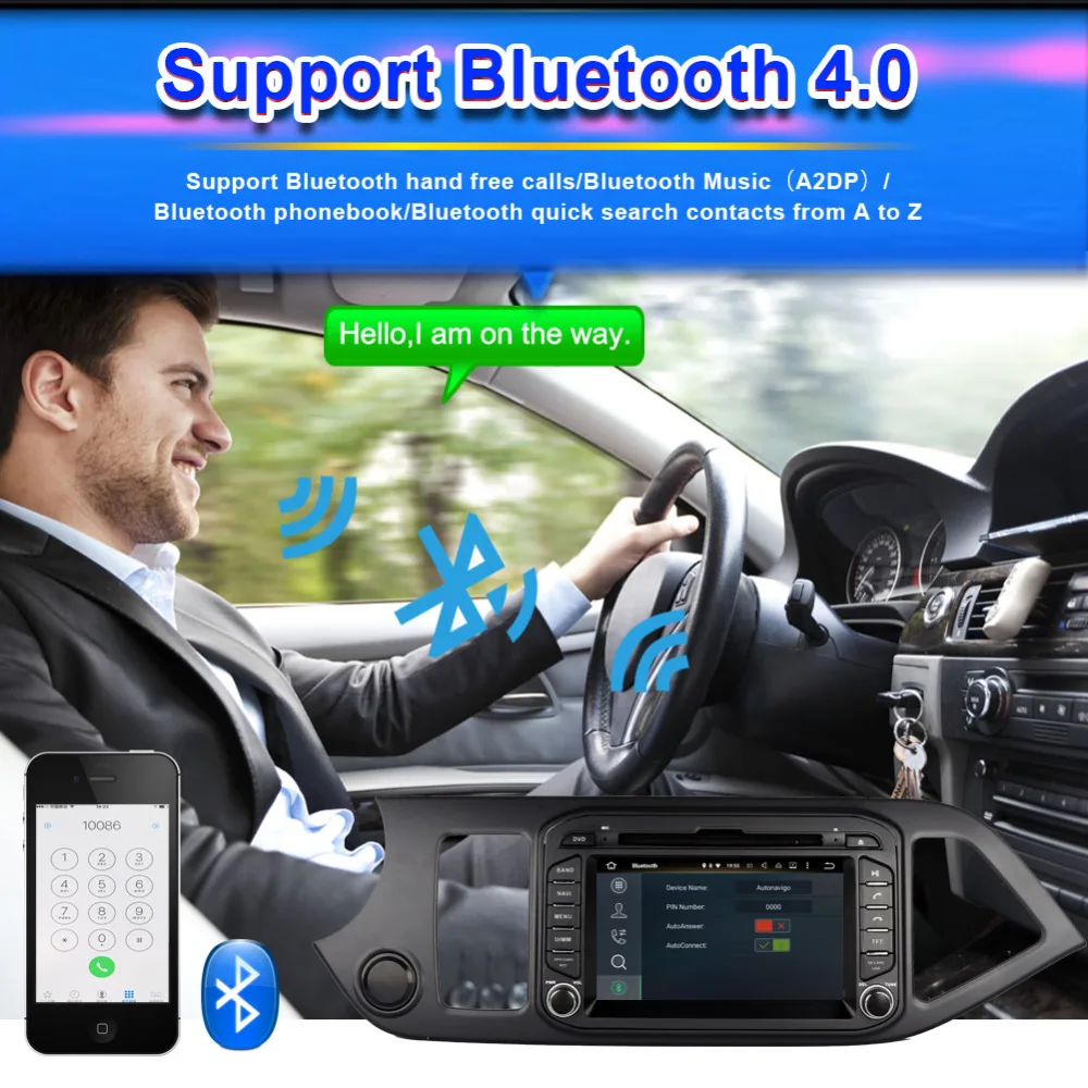 Discount 4G LTE 8 Inch Android 8.0 Octa Core Car DVD GPS Navigation For Kia Picanto Morning 2011-2016 Multimedia Player Head Unit WIFI 4G 2