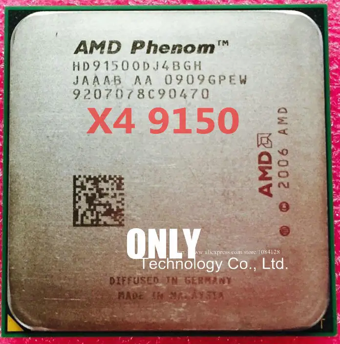 

FREE SHIPPING AMD Phenom X4 9150 CPU Processor Quad-CORE (1.8Ghz/ 2M /65W / 2000GHz) Socket am2+
