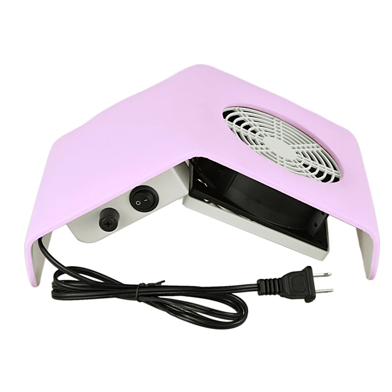 

30W Power Acrylic Uv Gel Tip Dust Machine Vacuum Cleaner Pedicure Tools Art Salon Suction Dust Collector Manicure