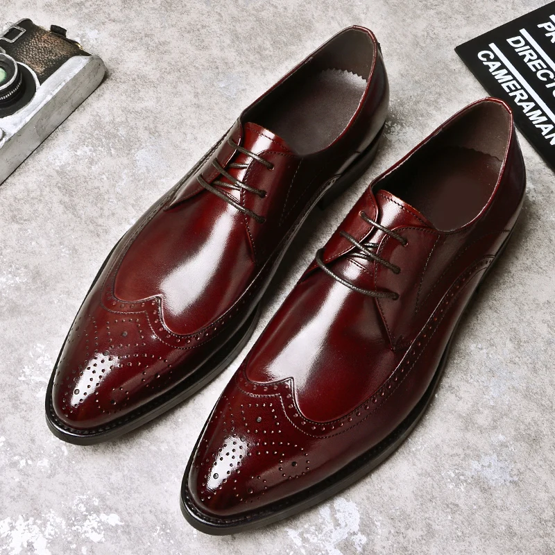 Cuir Chaussures En D'affaires Pointu Dentelle wine up Hommes Oxford Formelle Causal Bout Classique Homme Respirant Black Robe q1dIWnUBwB