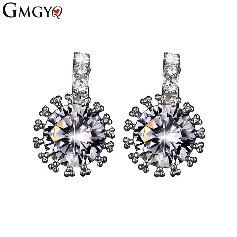 

GMGYQ Earings Fashion Jewelry 2018 Cubic Zirconia Voor Vrouwen Womens Accessories Aretes De Mujer Bridesmaid Graduation Gift