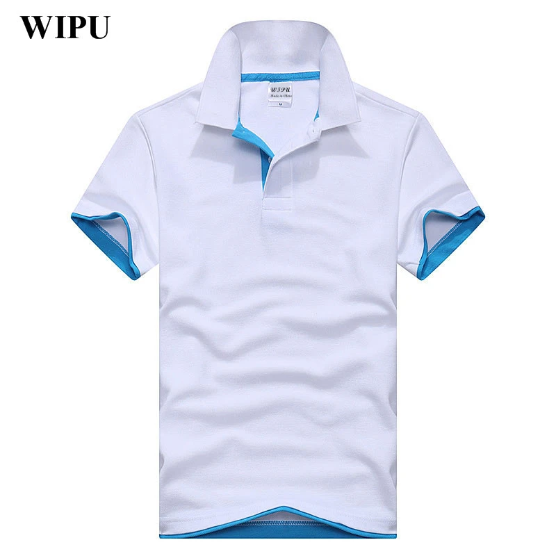 New 2017 Men's Brand Polo Shirt For Men Designer Polos Men Cotton Short