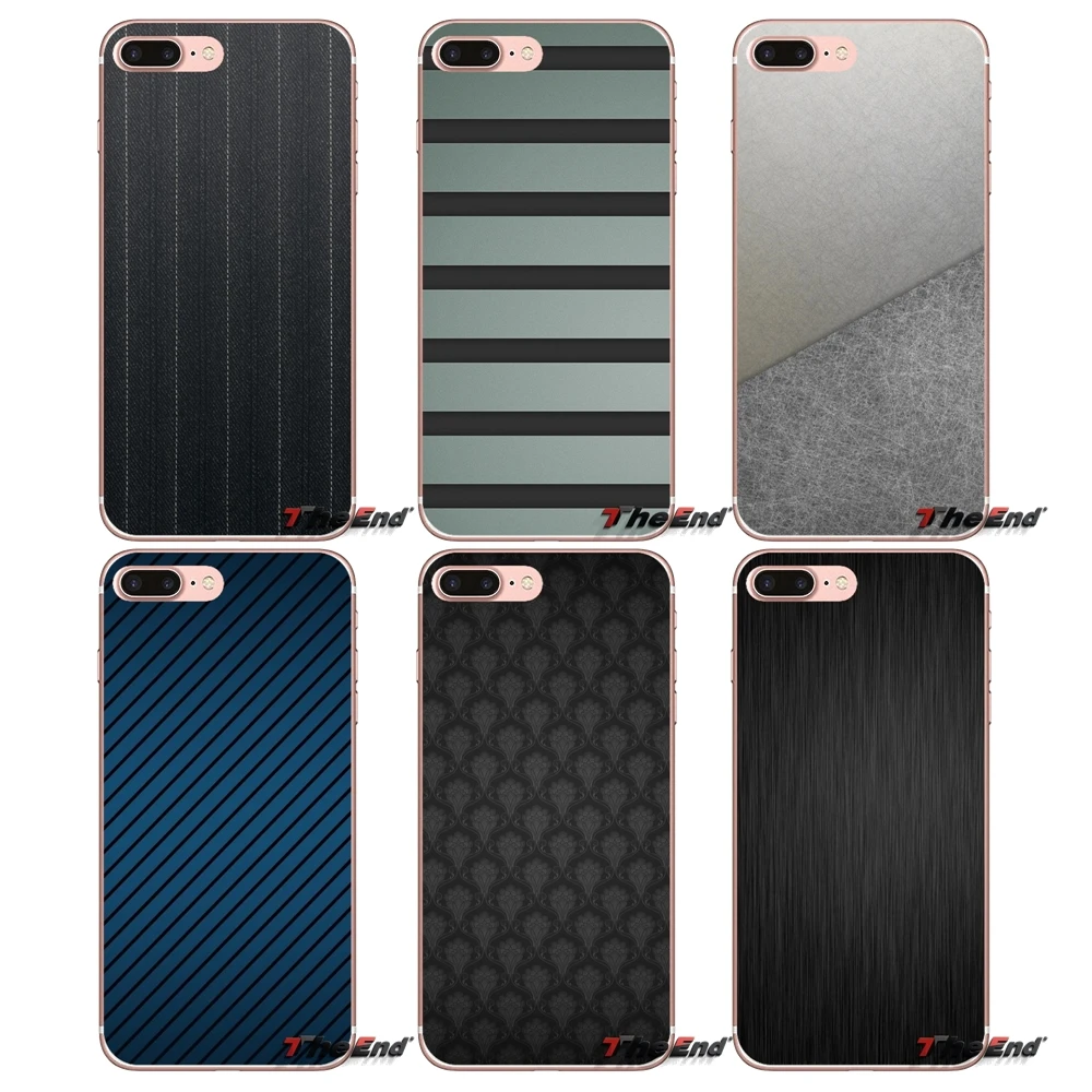 Textures Black Line Dark Accessories Cover For Samsung Galaxy S2 S3 S4 S5 MINI S6 S7 edge S8 S9 Plus Note 2 3 4 5 8 Coque Fundas | Мобильные