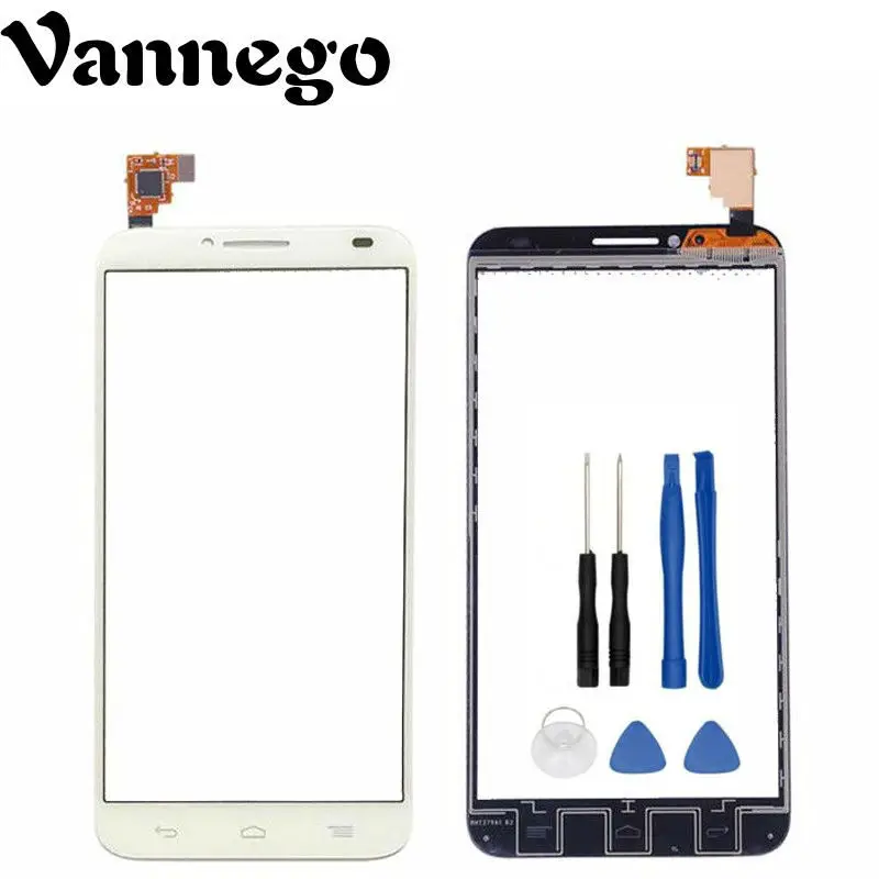 Сенсорный экран Vannego для Alcatel One Touch Idol 2 6037 OT6037 6037Y передняя стеклянная панель с