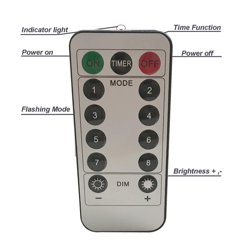 Пульт дистанционного управления с регулируемой яркостью USB светодиодные гирлянды 10 м 100 светодиодов 5 в 33 футов медный провод теплый