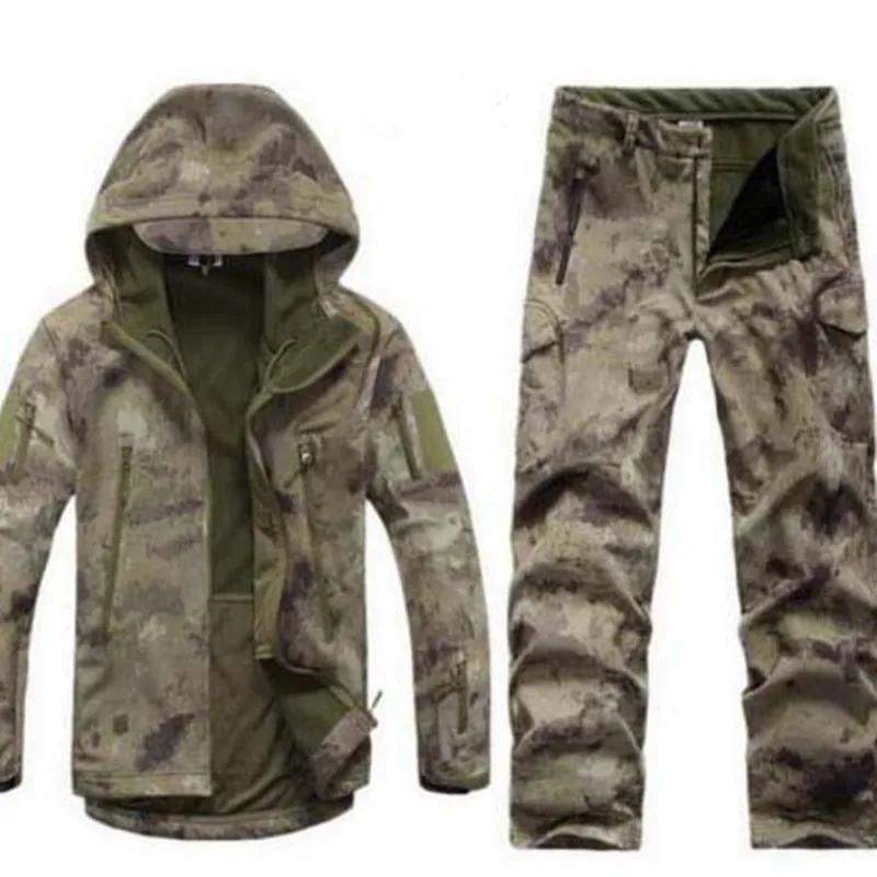 Уличные Тактические Водонепроницаемые куртки V 5 0 softshell Мужская охотничья одежда