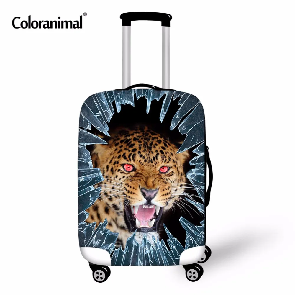 Coloranimal Tiger Printing Suitcase Luggage Protect Cover Travel