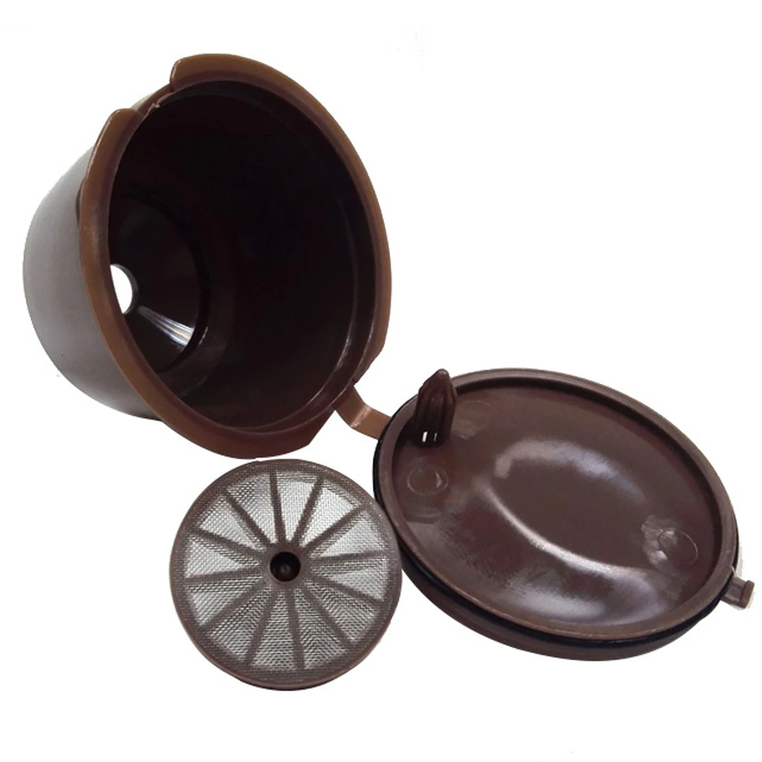 

1pcs Reusable Empty Dolce Gusto Coffee Capsule Plastic Refillable Dulce Gustos Baskets Espresso for Filter Capsules