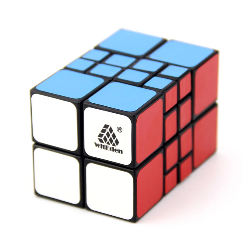 

WitEden Unequal Camouflage 2x2x4 Magic Cube Professional Speed Puzzle SQ224 Cube Educational Toys Gift for Children cubo magico