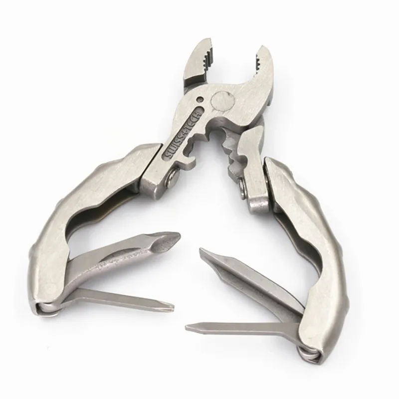 

New arrival DANIU Mini Multifunctional Tool 9 in 1 Multitool Keychain Plier Screwdriver Pocket Tools