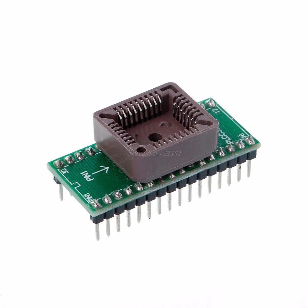 

PLCC32 to DIP32 Programmer IC Adapter Test Socket For MCU Seat Module