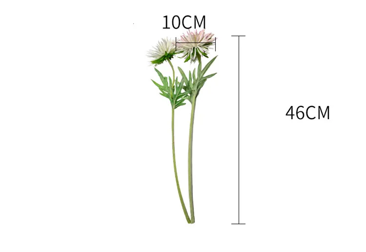 1 Pcs Artificial Chrysanthemum Silk Flowers Floor Style Decor For Home Wedding Table Sunflower Plant Wall Multicolor Optional JH94 (1)