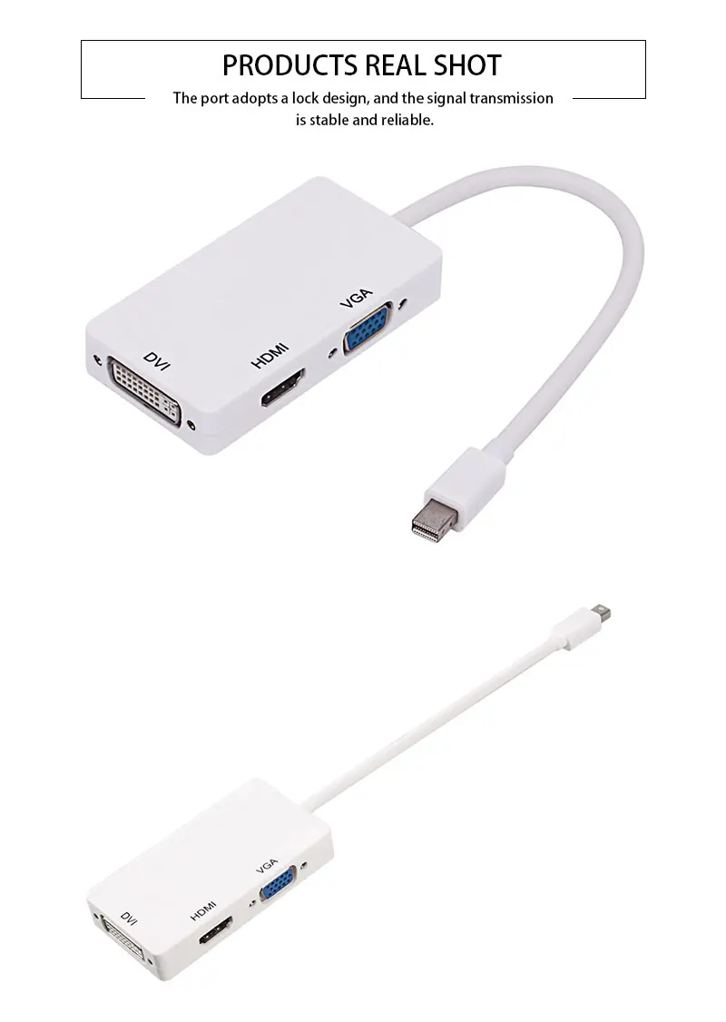 HDMI DVI VGA Женский адаптер конвертер кабель для Apple MacBook Air Pro MDP Mini display port MINI DP