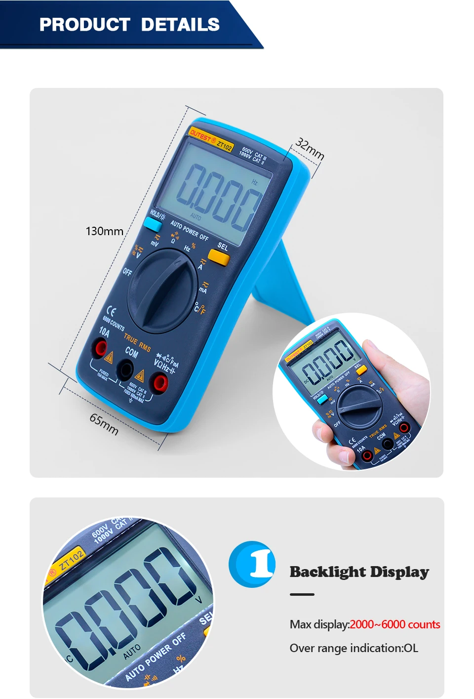 OUTEST 3 3/4 Multitester VC921 3999 DMM против ВИКТОР vc921 мини интегрированный портативный карманный цифровой мультиметр