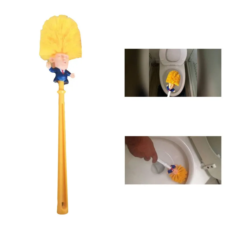

2019 New Toilet Brush Holders WC (Borstel Donald Trump) Toilet Brush Home Bathroom Cleaning Tools