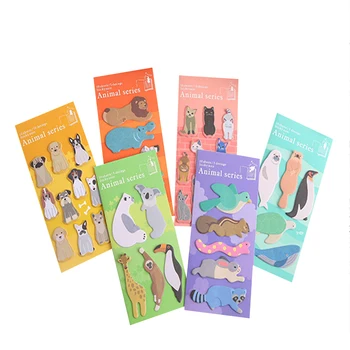 

30 Pack/lot Kawaii zoo sticky notes Memo Pad Kawaii Scrapbooking Sticker Cute Sticky Notes Office School Supplies