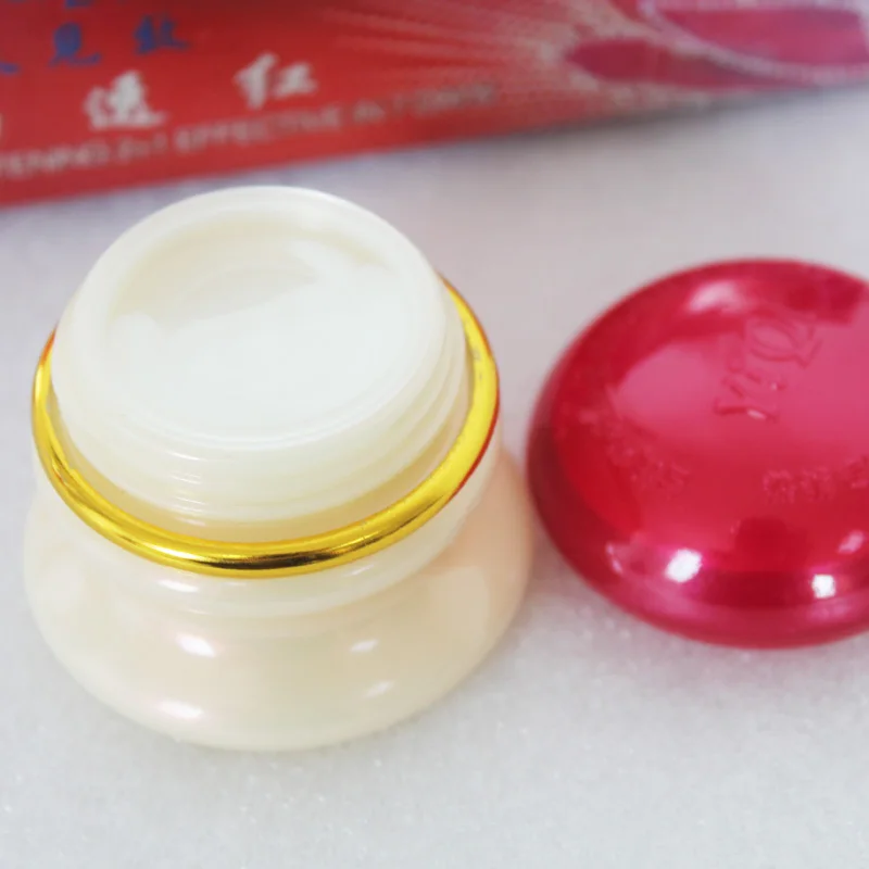 Yiqi Beleza Vermelho Capa Efeito Clareamento Rápido Creme Hidratante Mesmo Que Imagem 3 Beleza e saúde