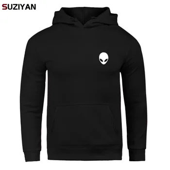 

New Brand Geometric Alien Hoodie Sweatshirt Men Women Autumn Winter Pullover Hoody Tops All Over Print Tracksuit Casual Clothing