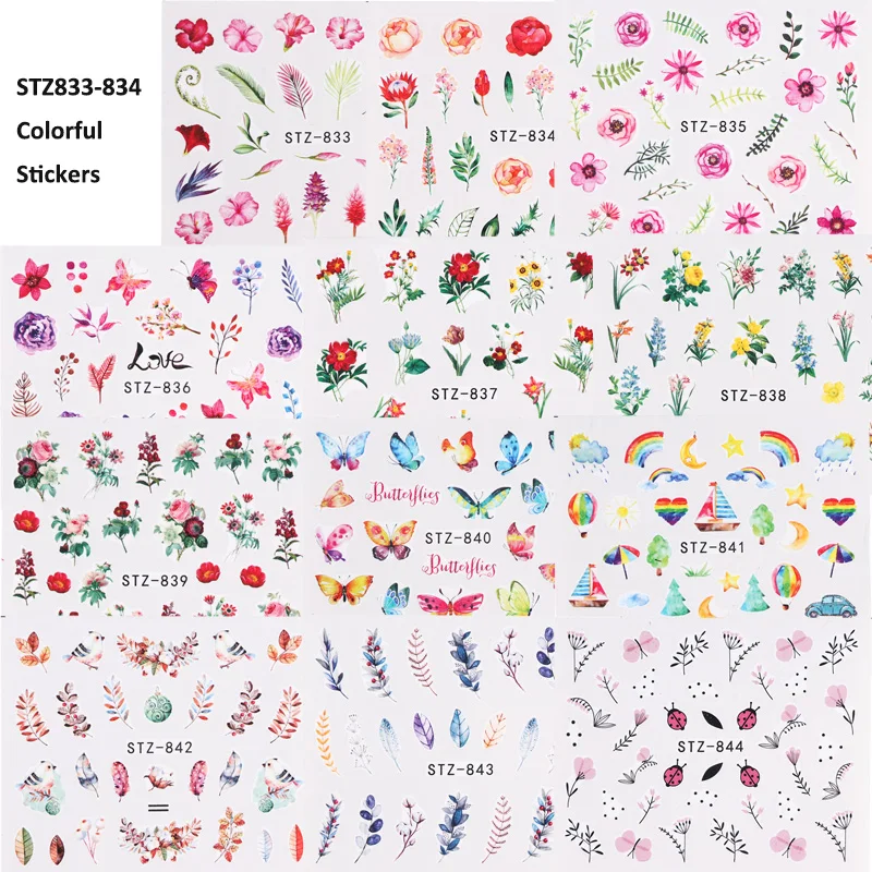 Colorful Nail Stickers