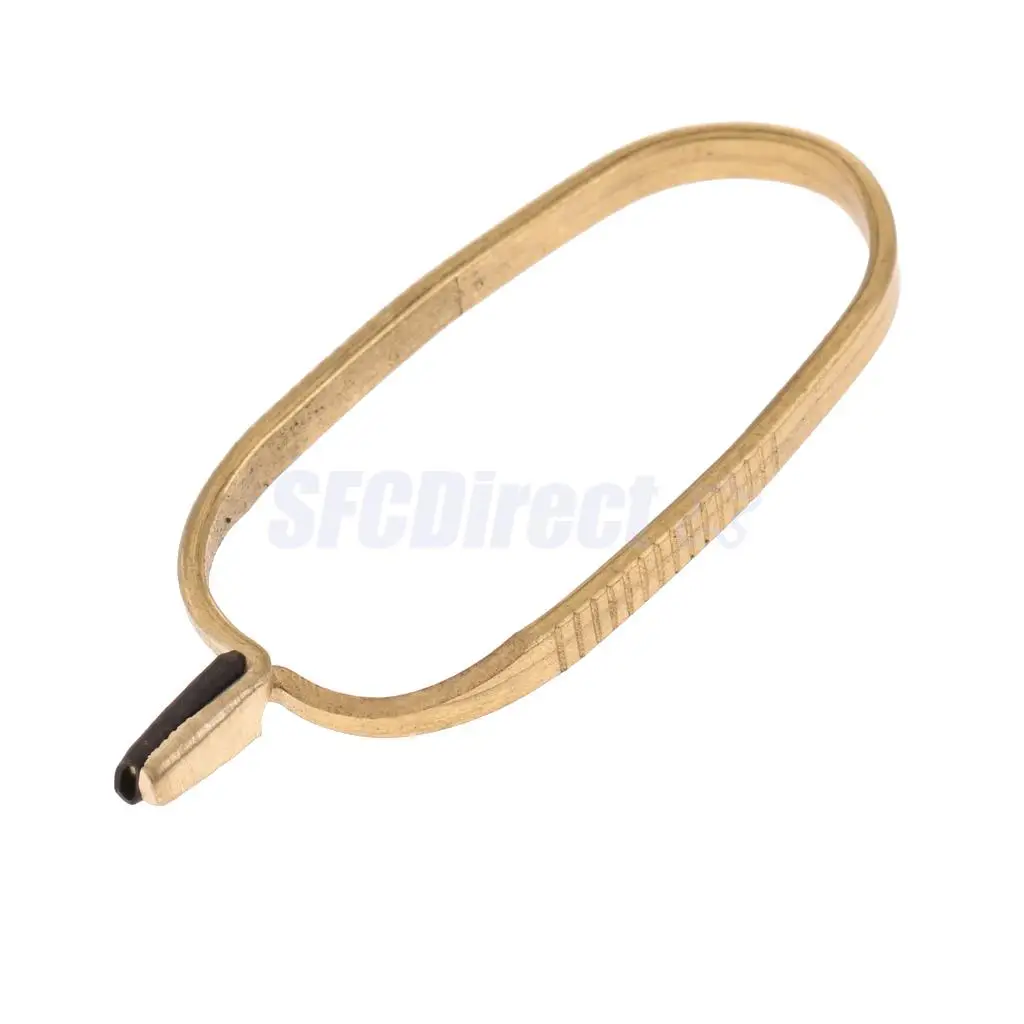 Fly Fishing Hackle Pliers Brass with Rubber on One Jaw Pliers Fly Tying Tools