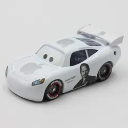 Disney Pixar Cars Памятное издание Apple Lightning McQueen литья под давлением Металл игрушечный автомобиль для детей 1:55 Свободные Фирменная Новинка в