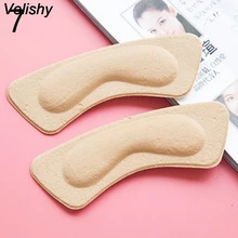 Velishy 1 пара липкой обуви пятки стельки подушки для обуви колодки подушечный вкладыш защита для ухода за ногами
